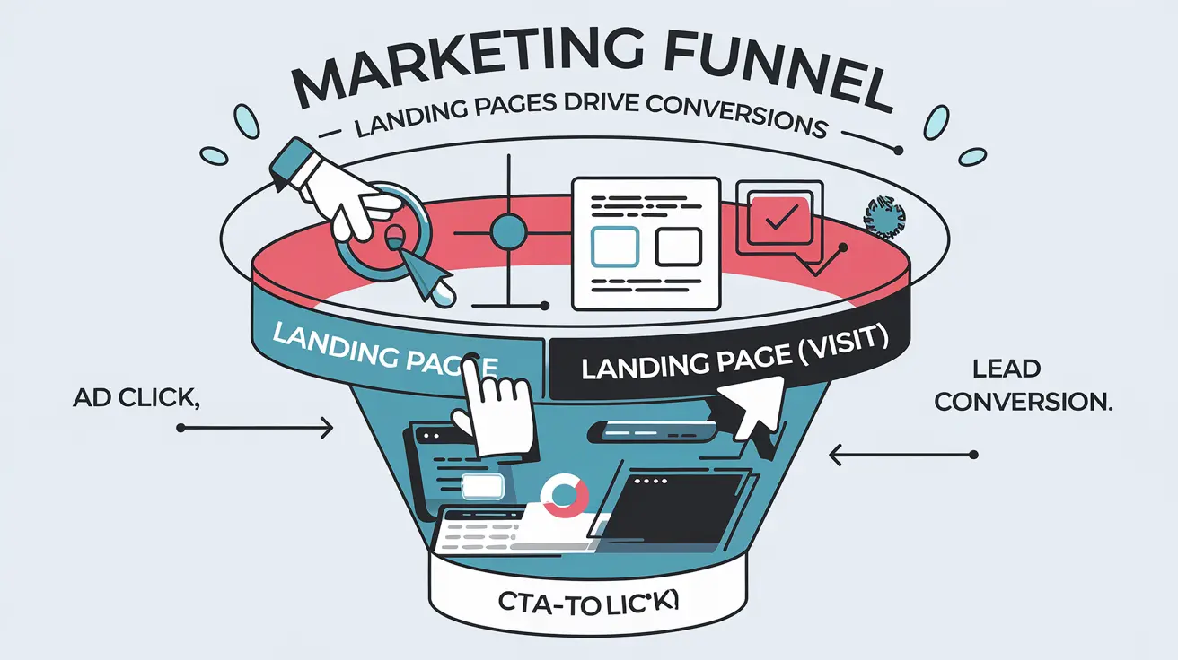 landing pages versus websites